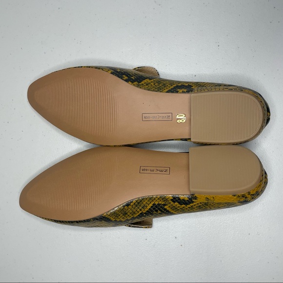 Steven by Steve Madden Haylie snake print pointed toe loafers size 8 and… - Picture 7 of 12